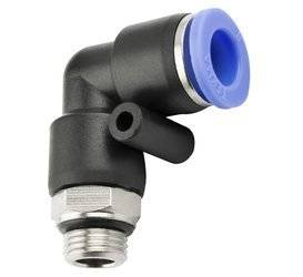 Angle hose connector 8 mm Thread 1/8