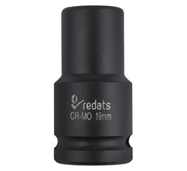 Impact socket 19mm 3/4" REDATS