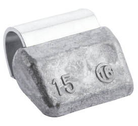Lead Clip-on weights Fivestars for ALU rims - PB - 15g