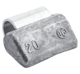 Lead Clip-on weights Fivestars for ALU rims - PB - 20g