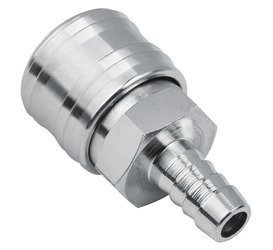 Quick release coupling for 9mm air hose