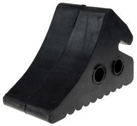 Rubber wheel chock 165x110x85mm for passanger cars