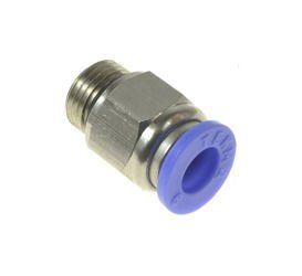 Straight connector for 8 mm hose 1/8" thread