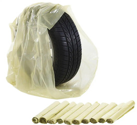 Tyre bags - yellow - 10 pieces