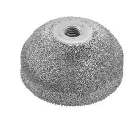 Tyre buffer 50 mm - silver abrasive