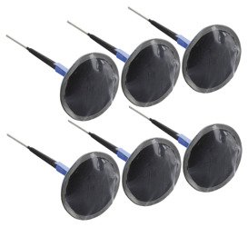 Tyre repair mushrooms with a patch REDATS 4mm - 6 pcs.