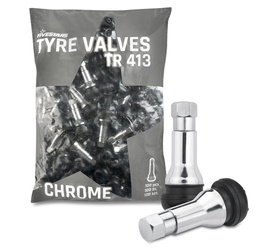 Valve TR 413 - Chrome - 100 pcs