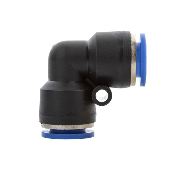 Angle hose connector 10mm