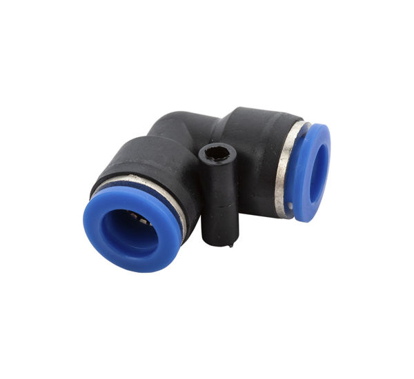 Angle hose connector 8mm