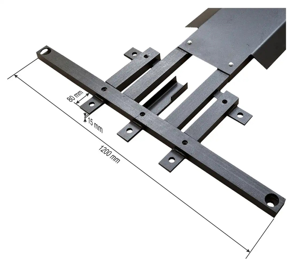 Automatic two post lift 4T REDATS L-220R with reinforcing base