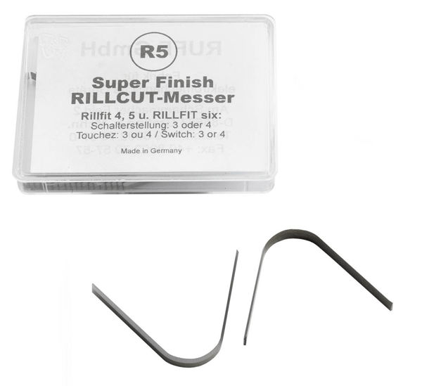 Blades Rillcut for RILLFIT R-5 - 10-18mm