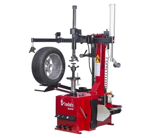Car tyre changer semi-automatic with a lift RUN-FLAT arm REDATS M-215