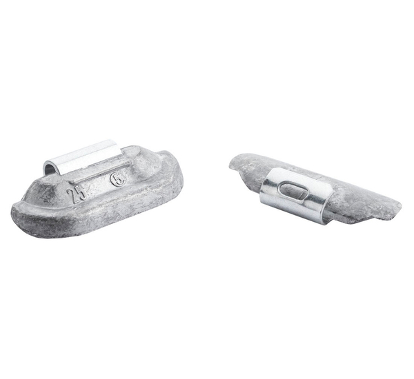 Clip-on lead (Pb) 25g weights for steel wheels Fivestars