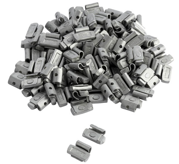 Clip-on weights Fivestars - steel rims- FE - 10g - 100 pcs