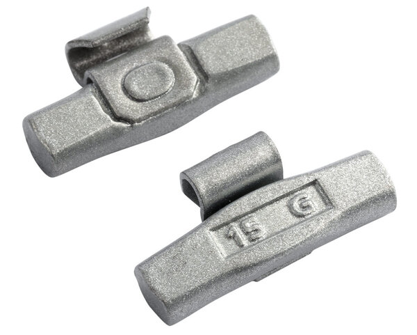 Clip-on weights Fivestars - steel rims- FE - 15g