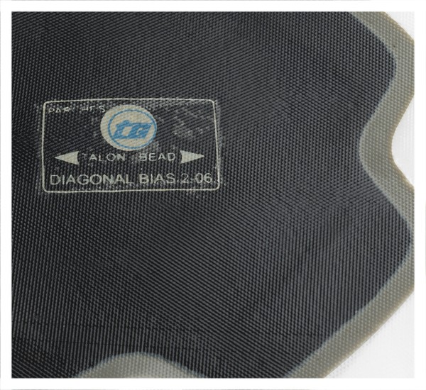 Diagonal patch Tirso Gomez 2-06 152mm - 1pc.