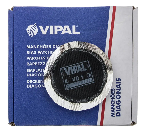 Diagonal tyre patch VIPAL VD01 60mm 1pc.