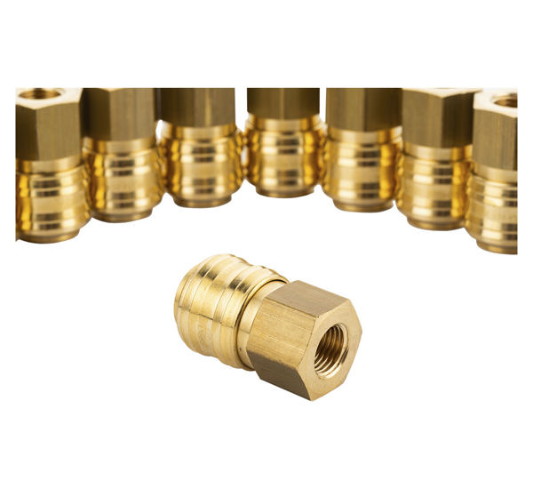 Fast coupling RQS type 26-G female thread 1/4" - 10 pcs.