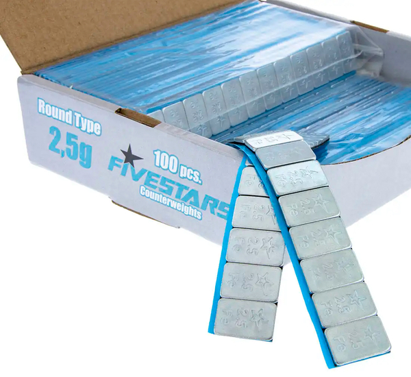 Fivestars adhesive weights - FE SLIM - 400 strips