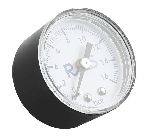 Gauge clock for air pressure regulator 0-16bar RQS -1/8