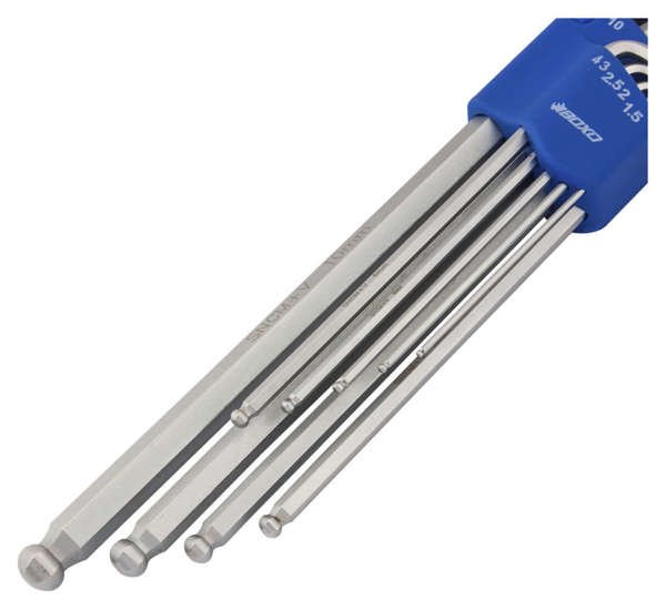 Hex key - BOXO, 9 pcs. 235mm