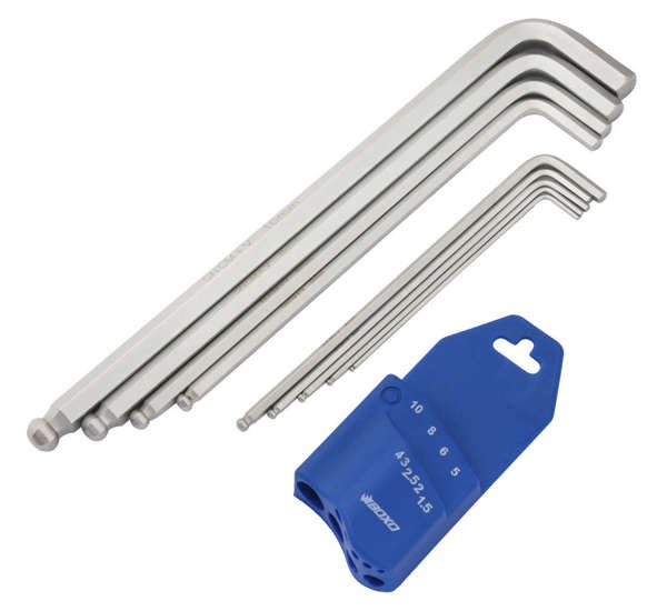 Hex key - BOXO, 9 pcs. 235mm