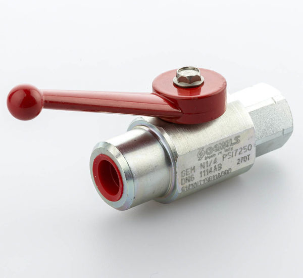 High-pressure ball valve L600