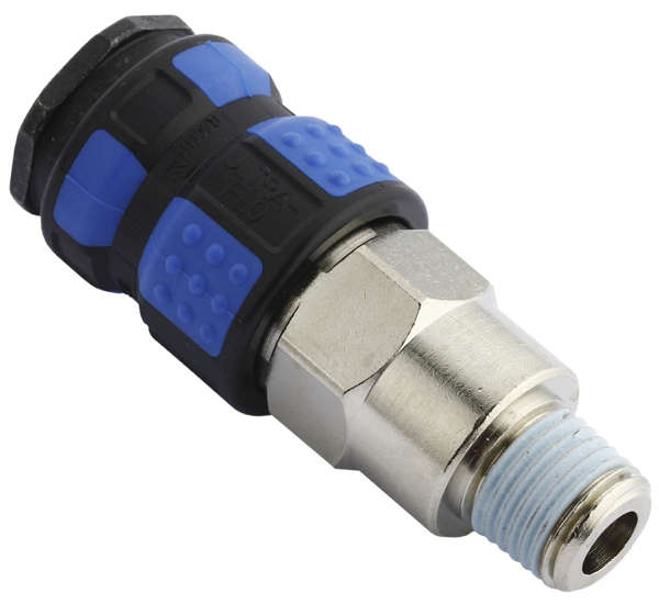 Industrial Quick Coupling male thread - 1/4"" RQS type 1625