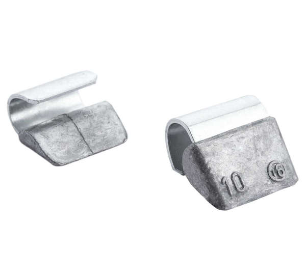 Lead Clip-on weights Fivestars for ALU rims - PB - 10g
