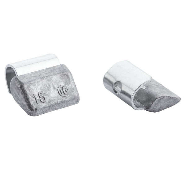 Lead Clip-on weights Fivestars for ALU rims - PB - 15g