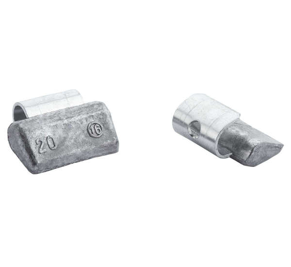 Lead Clip-on weights Fivestars for ALU rims - PB - 20g