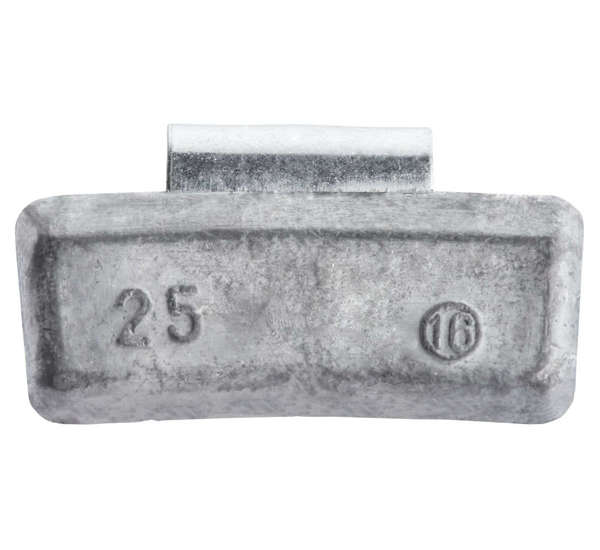 Lead Clip-on weights Fivestars for ALU rims - PB - 25g