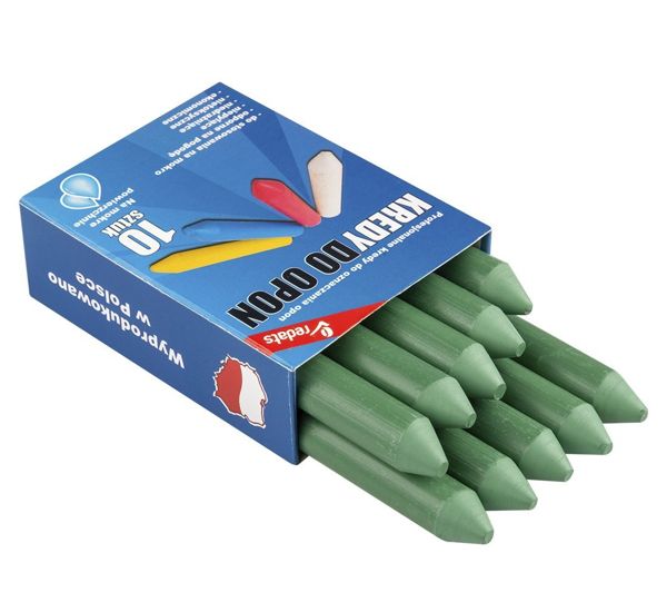 Marking Chalks - green REDATS PREMIUM - 10pcs