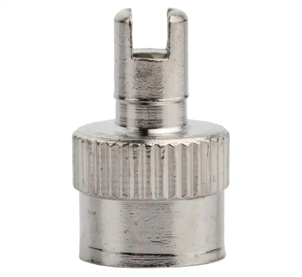 Metal dust caps with valve key- 25 pcs