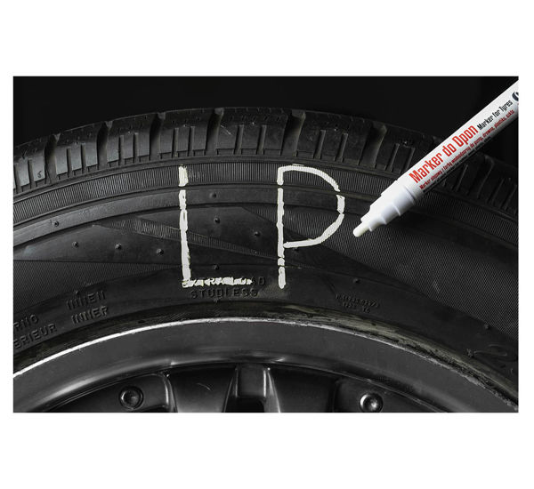 Oil marker for tires REDATS- white - 1 pcs