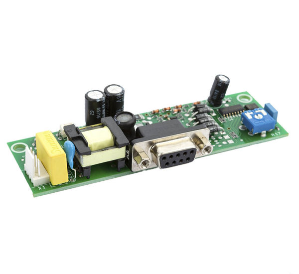 Plate with outputs for injectors