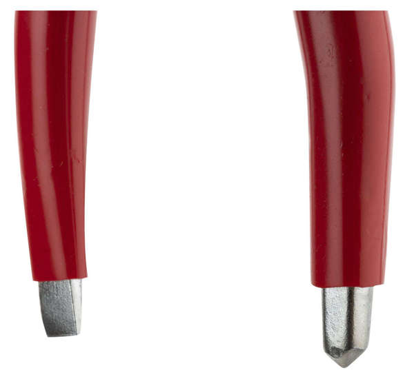 Pliers for clip-on weights, chrome