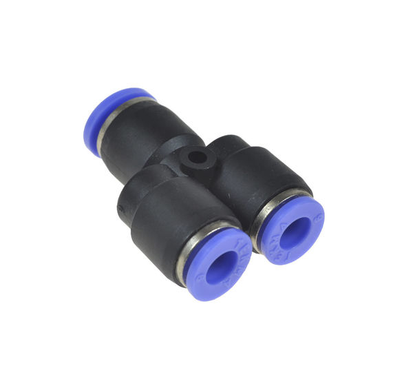 Plug connector - T-piece reduction 8x6x6mm Y-type