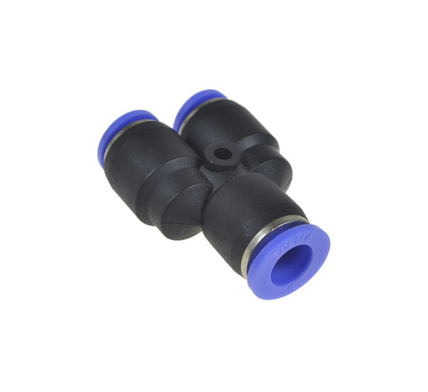 Plug connector - T-piece reduction 8x6x6mm Y-type