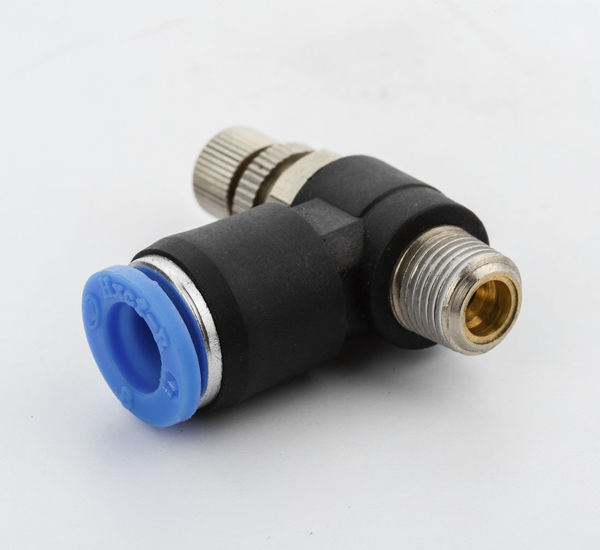 Plug connector with 8mm hose throttle valve 1/8" thread for M220 M221