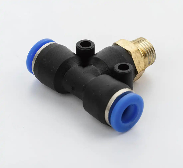 Plug hose connector 6mm T-piece 1/8"" thread - T-type