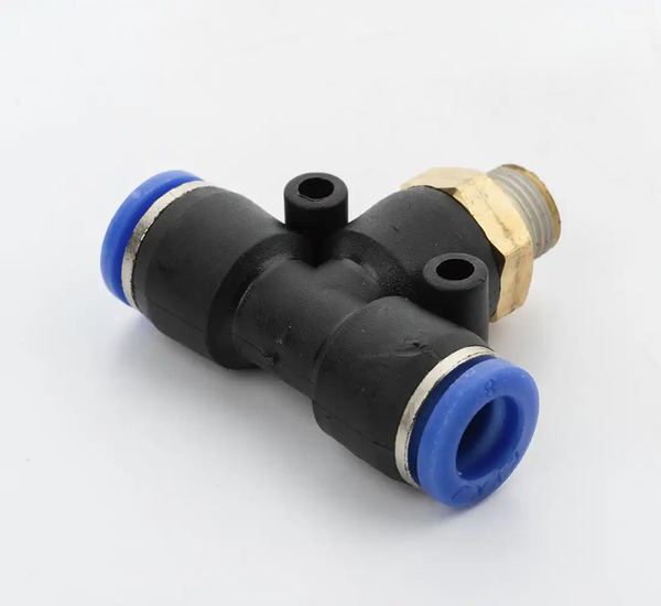 Plug hose connector 8mm T-piece 1/8"" thread - T-type