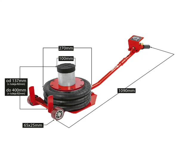 Pneumatic air jack - REDATS 3T LS-230