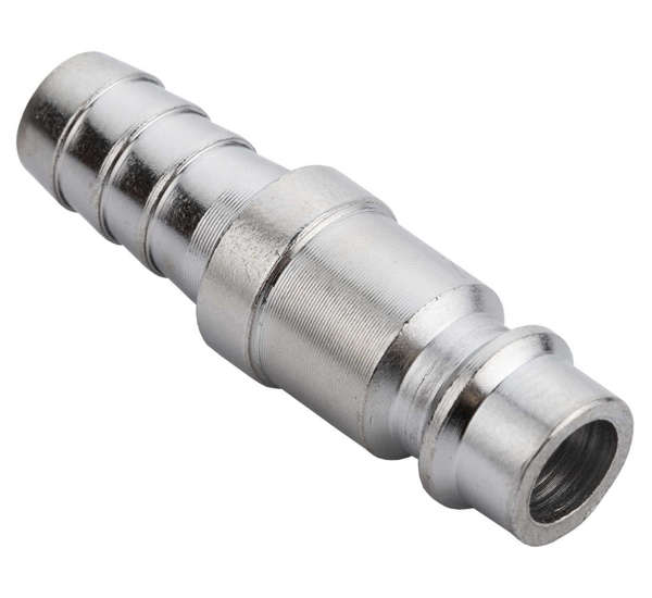 Quick coupler plug for 9 mm air hose