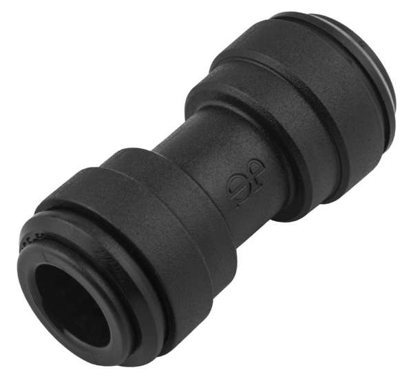 Quick plug connector straight composite fi 10mm