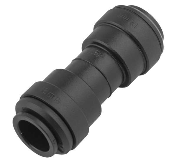 Quick plug connector straight composite fi 12mm