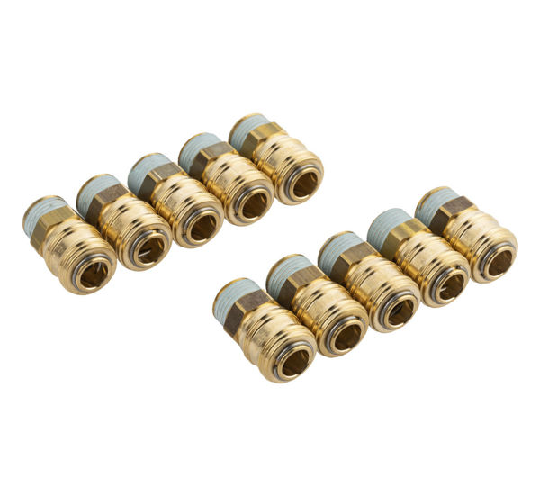 Quick release coupling RQS type 26 male thread 1/2" - 10 pcs.