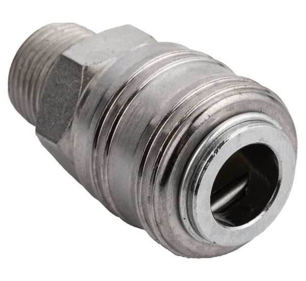 Quick release coupling male thread - 3/8"