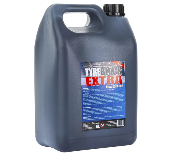 REDATS Tyre Black paint - concentrate (1:5) 5L =20L