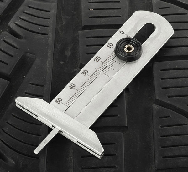 REDATS metal tread depth gauge 50mm case